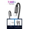 Nylon Data Cable Fast Charger USB A To Type C Charging Cable For Huawei Samsung Android Phone TypeC Charging Device 1M 2M 3M