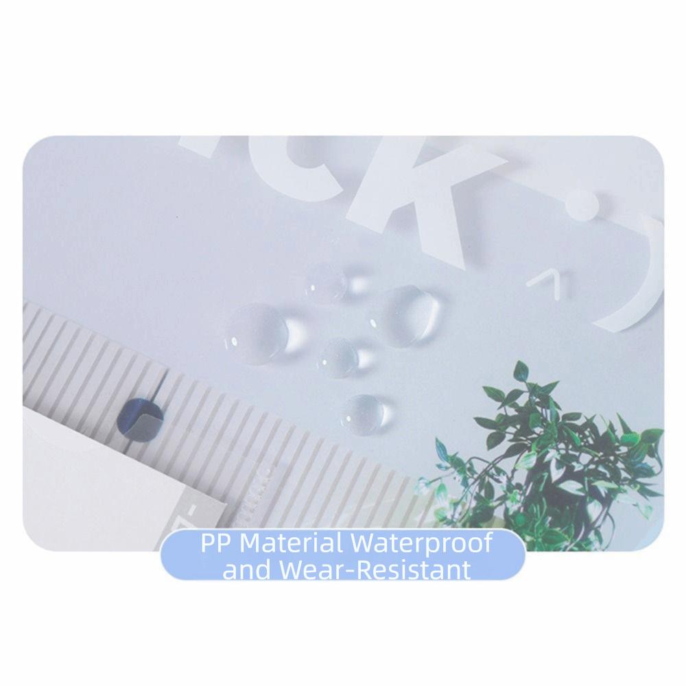 A4 Exam Paper Storage Bag Transparent File Bag A4 Loose Leaf File Folder School Stationery