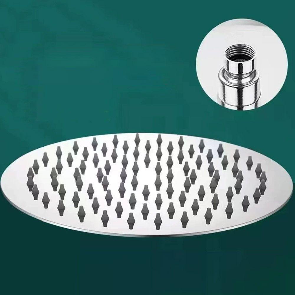 Ultra cienkie głowice prysznicowe typu wodospad 6/8/10 cali Kwadratowe Okrągłe deszczownice Deszczownica