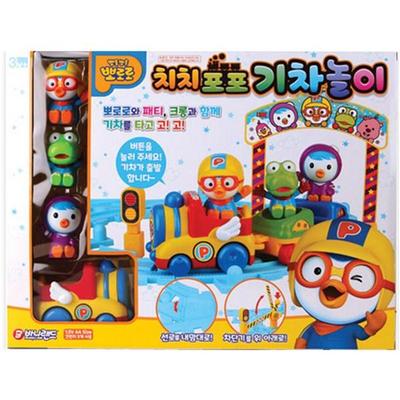 Pororo Pociąg Chichipopo Zabawa, Kolory Mieszane, Koreańskie Popularne Zabawki