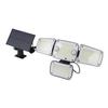 Solar Outdoor Light with Motion Sensor IP65 Water Proof 270 Degrees  Wide Angle Flood Wall Mount 3 Modes