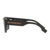 Burberry 4358 Iconic Collection Square Sunglasses Unisex sunglasses Black 0BE4358-346481