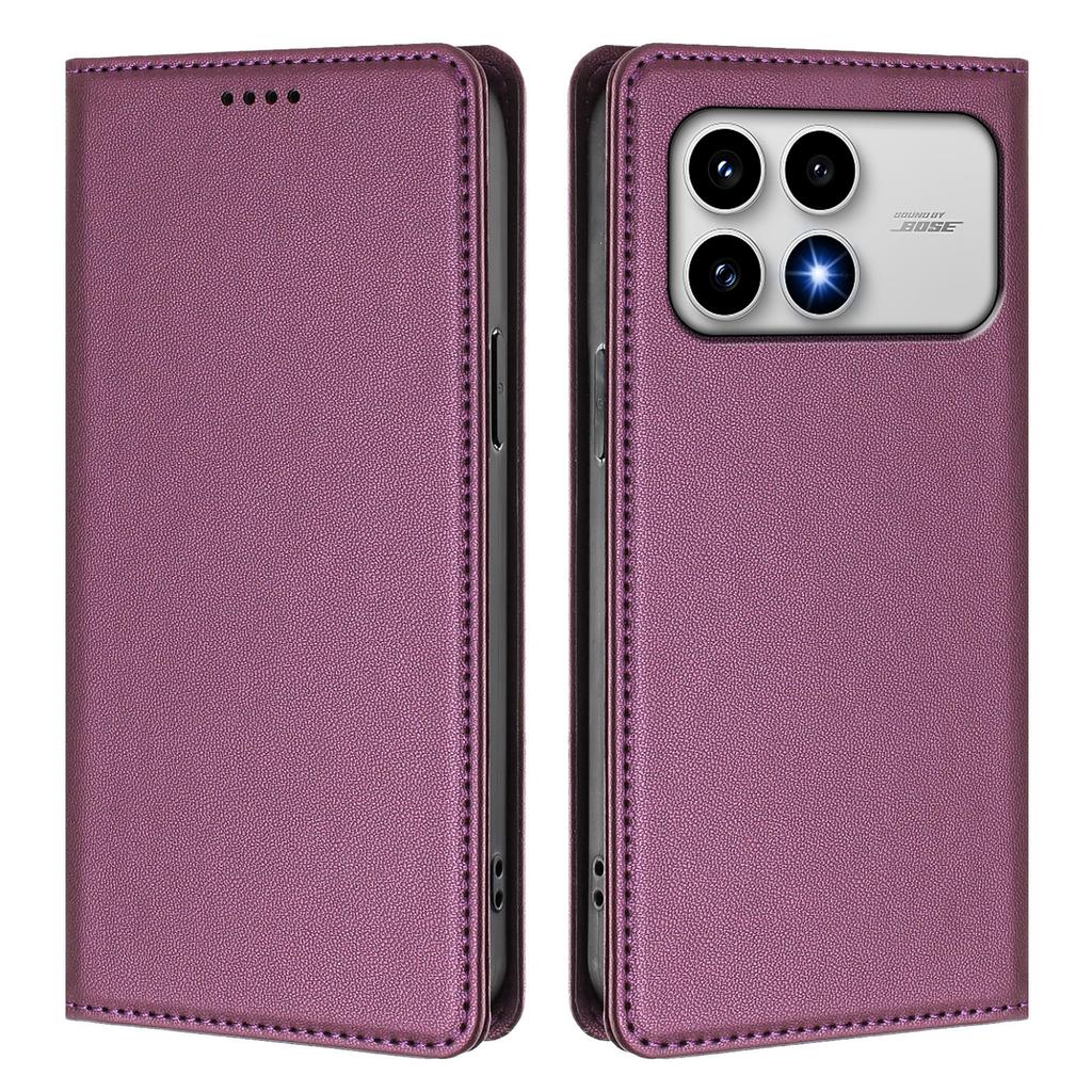 For Xiaomi Redmi K90 5G/Xiaomi Poco F8 Pro Leather Wallet Case Magnetic Closure RFID Blocking Phone Cover