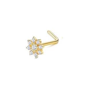 Bobisty Nose Ring Stainless Steel Nose Piercing Stud Septum Rings Lip Rings for Women Men