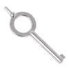 3X American Style Universal Flat Key Blank, Special Key Handcuff Lock Key, Aluminum Alloy Keychain