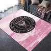Nouveau Tapis Inter Miami CF 2025 pour Salon Chambre Maison Décoration Canapé, Tapis de Sol Antidérapant pour Jouer avec les Enfants