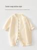 Infant Cotton Long-Sleeved Romper: Warm, Soft, Boneless Suit for Spring, Autumn, and Winter