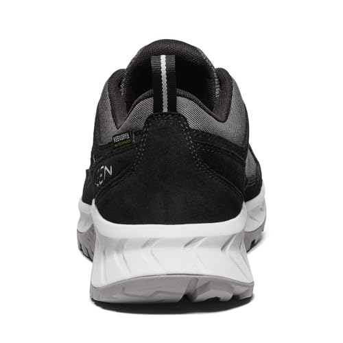 KEEN HIGHTRAIL WP Hoher Wasserdichter Trekking-Schuh, Herren, Schwarz/Vapor, Größe 27,5 cm