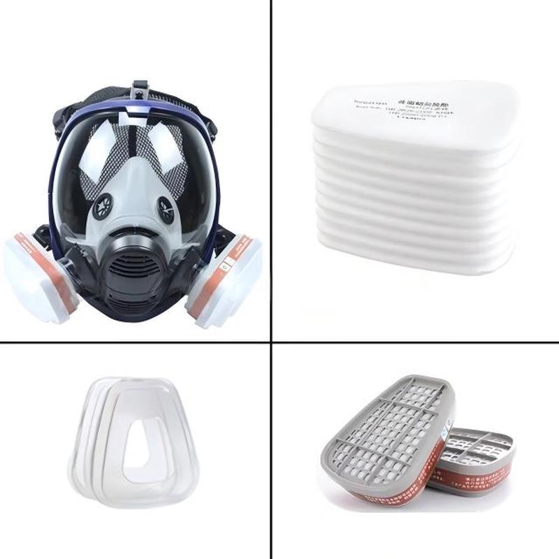 DAXTE Full Face Respirator Mask Kit