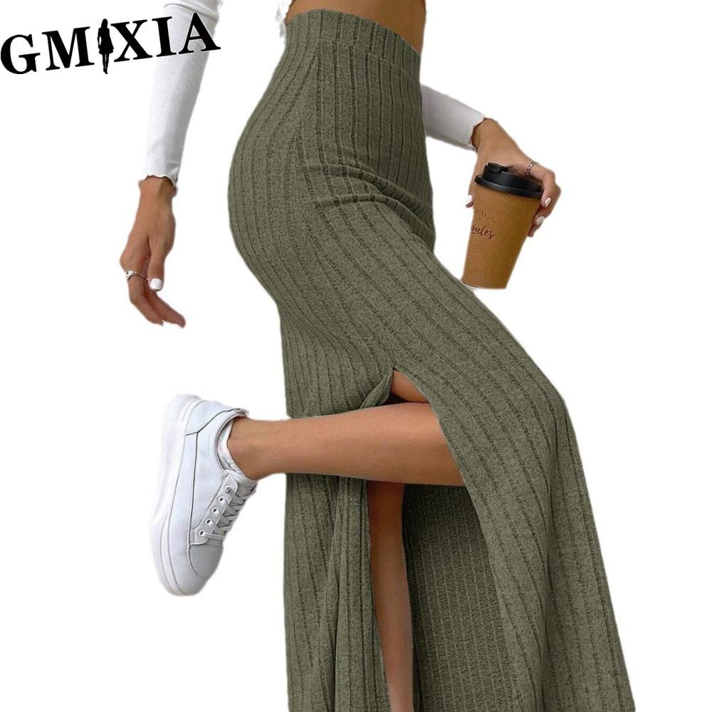 

GMXIA Жіноча Модна Повсякденна Літня Весняна Спідниця для Відпочинку XXXXXL