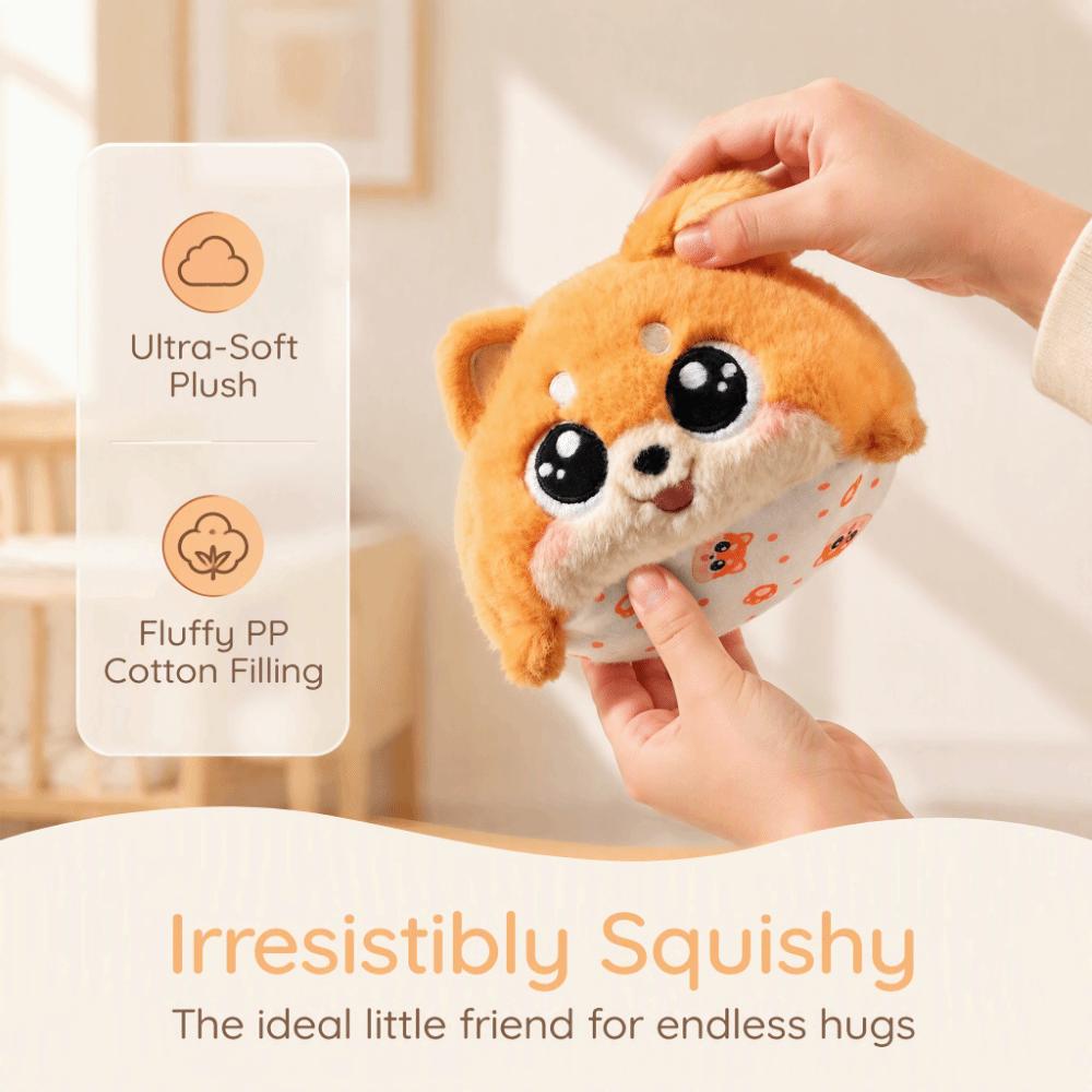 Cartoon Elephant Plush Toys Round Little White Dog Plush Toy Lovely Plush Piglet Doll  Xmas Gift