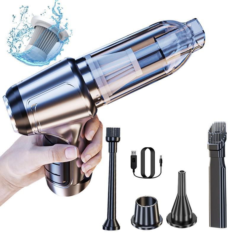 Rechargeable Wireless Handheld Car Vacuum Cleaner with Brushless Motor and High Power Dust Blower