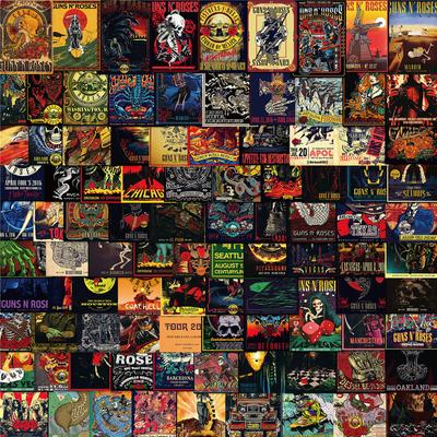 100 Pcs/Set Autocollants Série GNS 01 Autocollants Décalcomanies Mode DIY