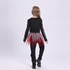 Halloween Kids Skeleton Bodysuit Dress Colorful Bone Costume Girls Cosplay Outfit Party