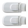 Baby Safety Door Handle Lock Simple Install Baby Pinch Guard Door Stopper One Handed Operation for Closet & Pantry Doors