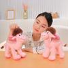 Girl's Heart Pink Desert Camel Doll Plush Toy Small Camel Doll Children's Doll Travel Gift