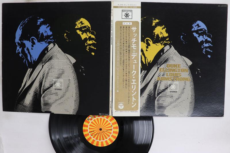 

LP Record LOUIS ARMSTRONG DUKE ELLINGTON Duke Ellington Louis Armstrong Ye XS125RO ROULETTE 1971 Japan Obi Jazz Used