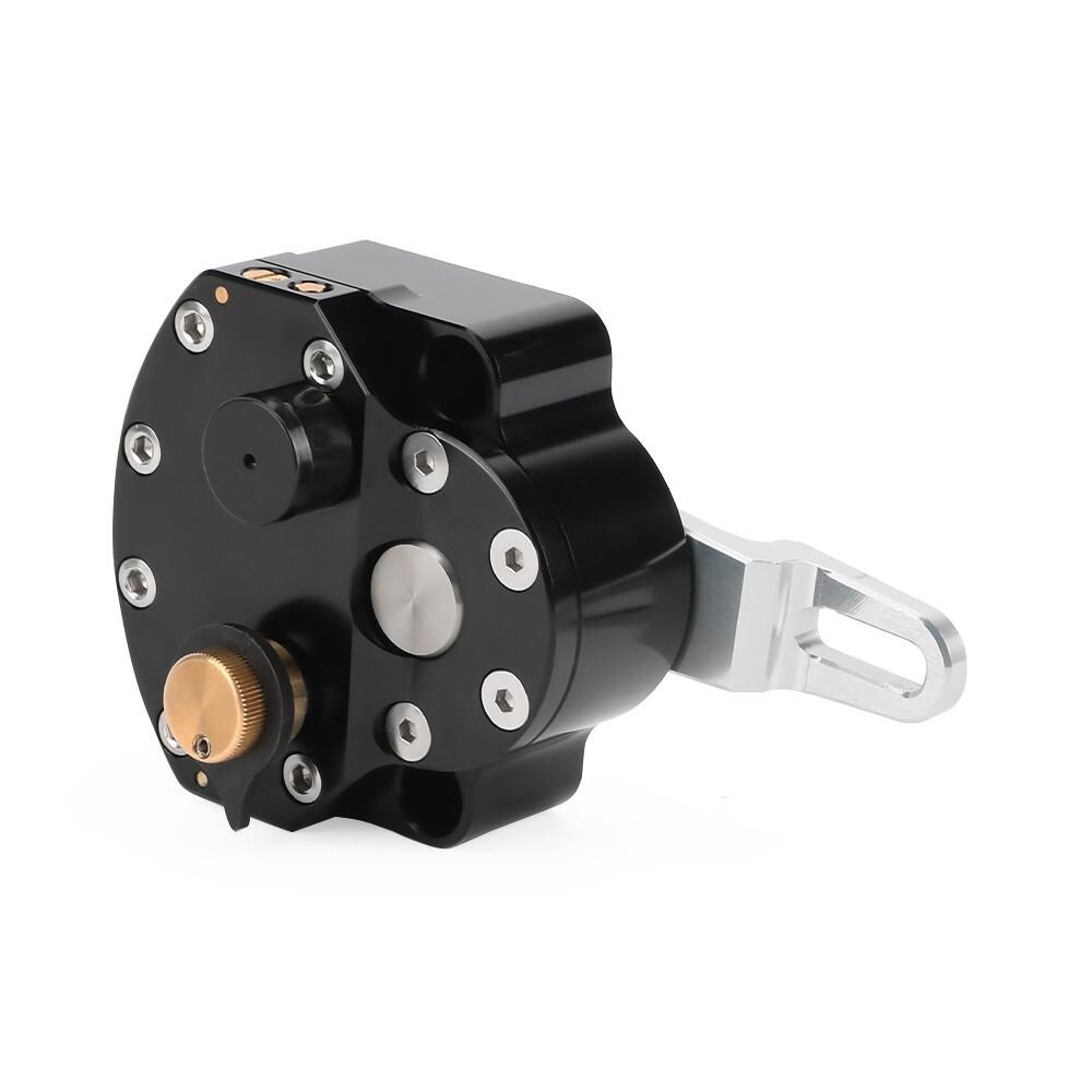 CNC Adjustable Radial Steering Damper Stabilizer Safety Control Universal Black