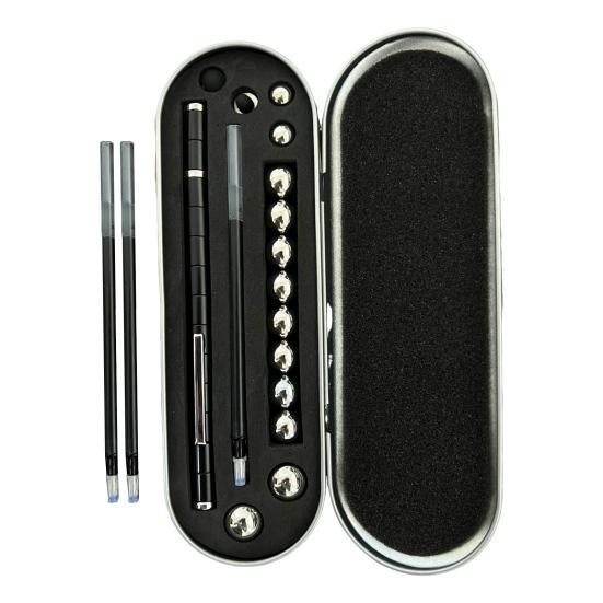 Decompression Pen Set with Magnetic Assembly Stress Relief Fidget Tool Customizable Sculptures Magnetic Construction Pen