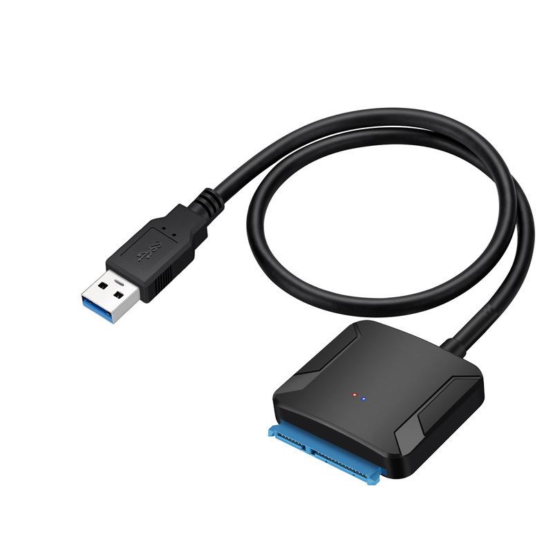 1 Set 3.5/2.5 Inch Ssd Hdd Hard Drive Disk Converter Sata To Usb 3.0 Adapter Cable Support Uasp 12V Us Eu