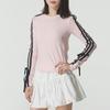 adidas Removable Bow Slim Fit Round Neck Long Sleeve Raglan T-Shirt Women Tops KG3860