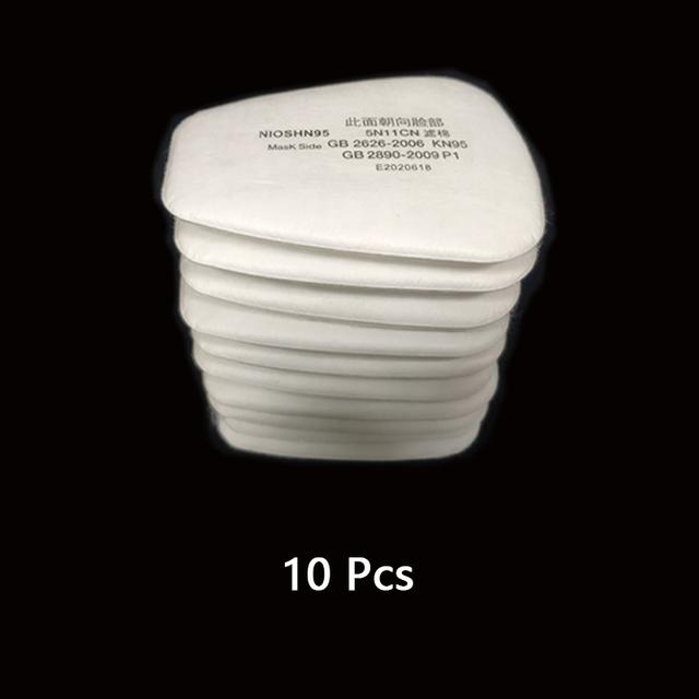 Spraying Painting Dust-proof 5N11 Cotton Filters 501 for 3M 6001 6002 6004 6200/7502 Cartridge 6800 Chemical Respirat Respirator
