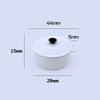 34*17mm 1:12 dollhouse miniature kitchen cooking ware pot boiler pan toy