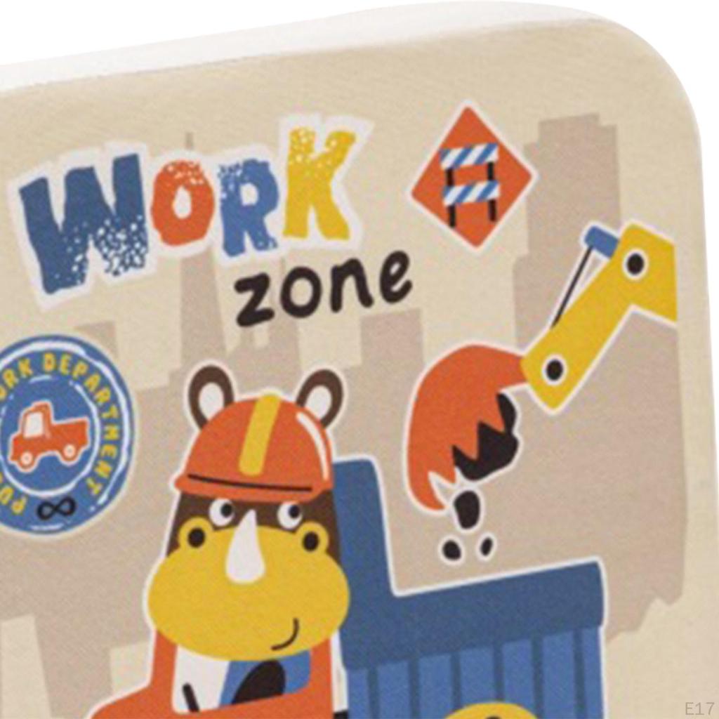 Booster Cushion for Kitchen Chairs, Designed Boys and Girls with Straps