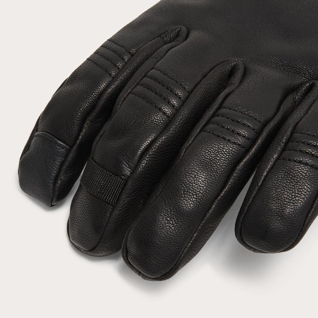 Oakley FOS901656 ELLIPSE GOATSKIN GAUNTLET GLOVES US Size S To Japanese Size BLACKOUT Ski Snowboard Waterproof Breathable Durable (equivalent M)