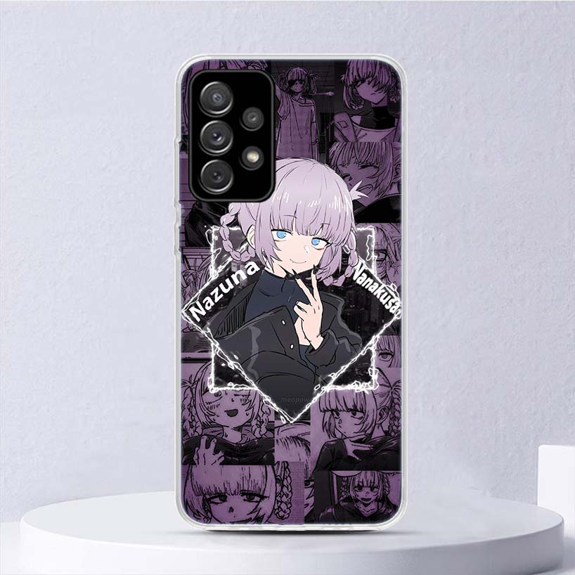 Nazuna Nanakusa Anime Soft Case For Samsung Galaxy A52 A42 A32 A22 A12 A02S Phone Cover A50 A51 A70 A71 A41 A31 A21S A40 A30 A20
