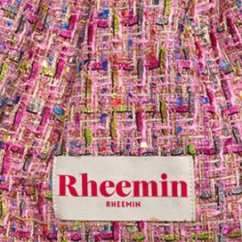 RHEEMIN Breite Kettentasche   Tweed Muffy   Rosa