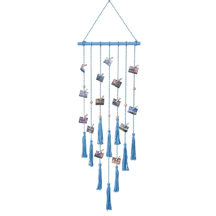 Macrames Wall Hangings Tapestrys Wall Photo Clip Home Decorations Fringes Woven Wall Decorations
