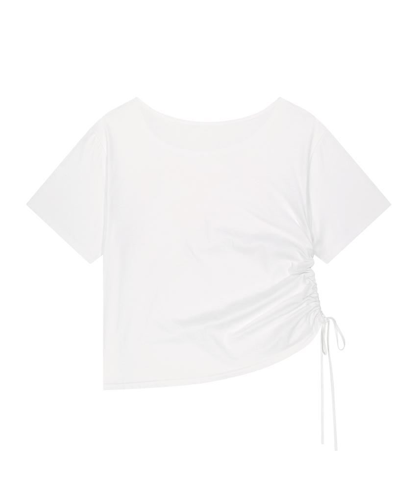 ILLIGO Seso Angel Off-Shoulder T-Shirt White