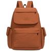 Solid Color Backpack Travel Outdoor Backpack Sports Student Schoolbag