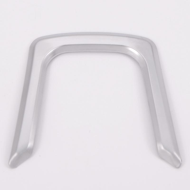 ABS Chrome Car Accessories Interior Steering Wheel Cover Trim For Jaguar XE X760 XF X260 F-Pace F Pace X761 E-PACE