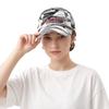 Fashion Hat American Vintage Camouflage Baseball Hat Female Spring Summer Versatile ins Sanskrit Embroidery Cap Summer Couple Male