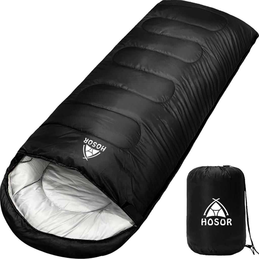 HOSUR Winter Sleeping Disaster Fully with Storage Bag, Envelope-Style, Lightweight, Preparedness, Washable, Warm, Cold-Resistant, Waterproof,