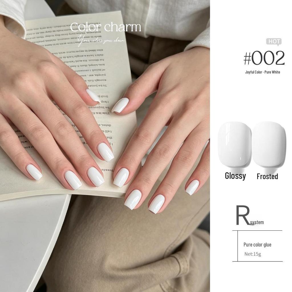 KaSi UV Gel Nail Polish - Autumn/Winter Pure Translucent Nude, Large Capacity, One Bottle One Color.