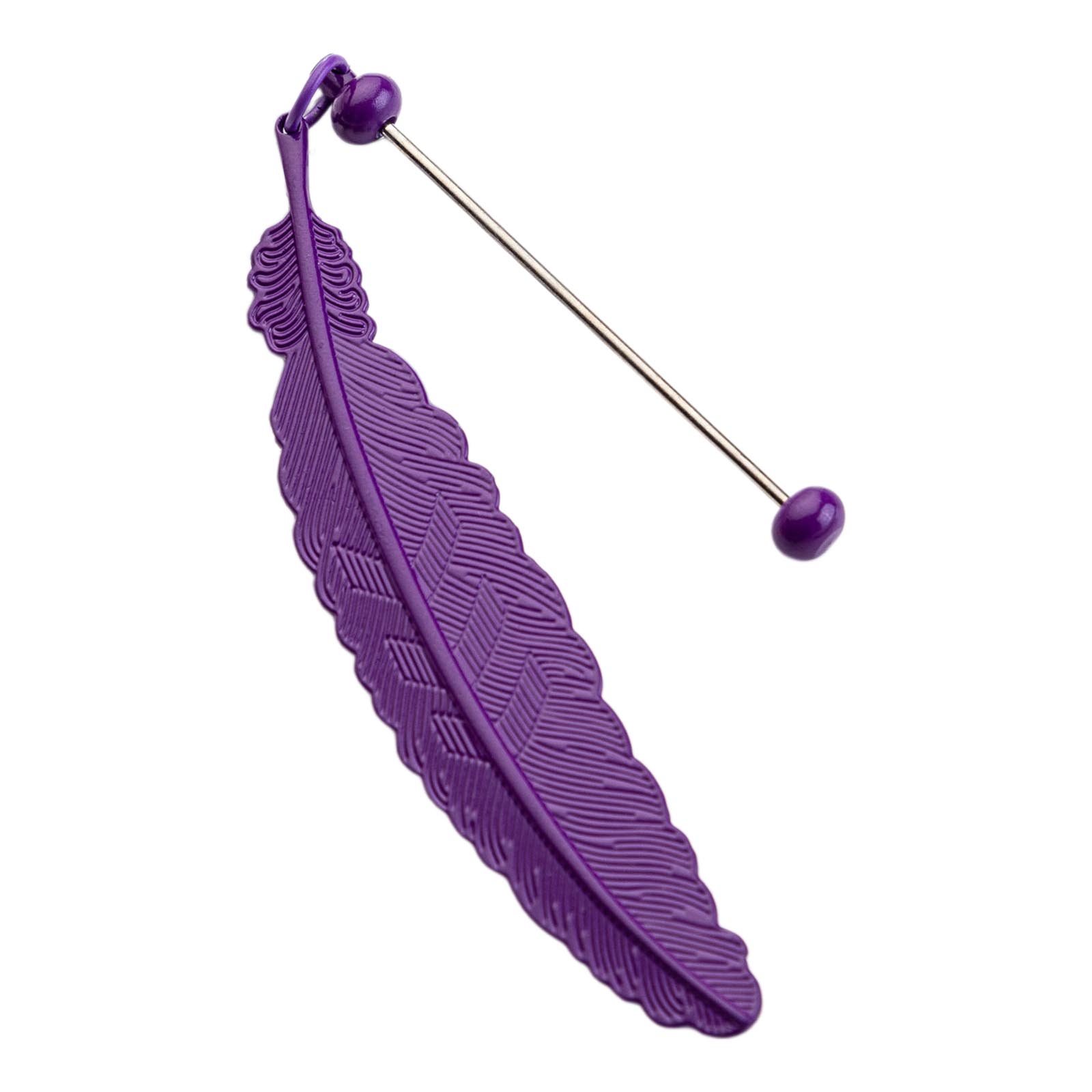 

Закладки для книг из перьев с бусинами, металлический держатель для страниц книг с подвеской в виде пера, подарок для любителей чтения 2