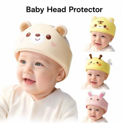 Adjustable Strap Anti-Fall Helmet Padded Design Toddler Safety Hat  Walking Training