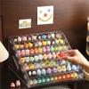 A84E-For Perfume, , Cupcakes& More Compatible 7-Tier Display Stand With Fences For Home Storage