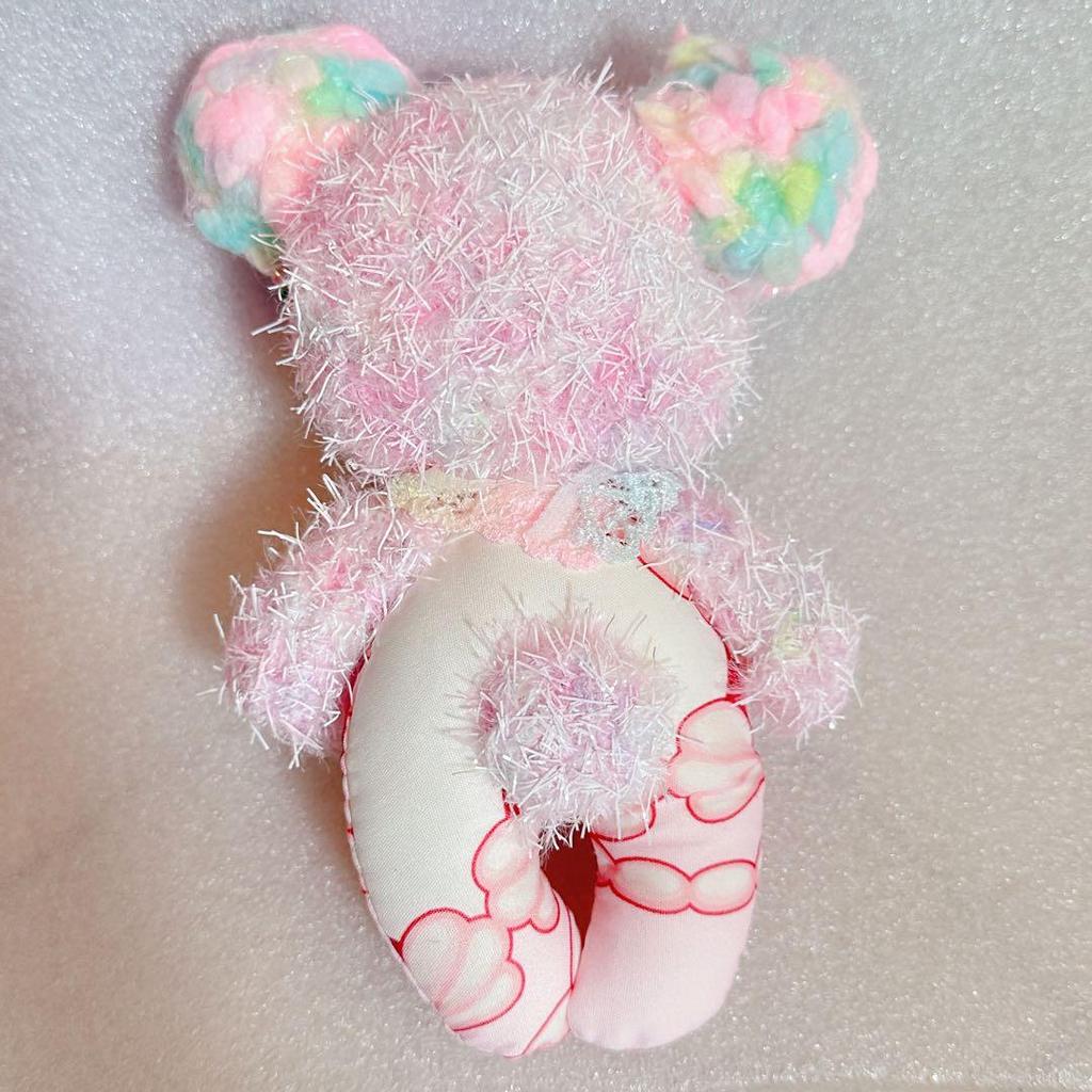 [USED] Hoppeya Artist Wool Bear Teddy Bear Handmade Plush Toy