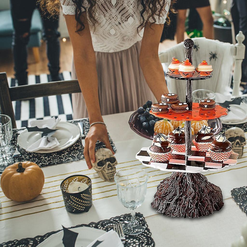 Buy Pumpkin Snack Bowl Stand Halloween Adorable Broomstick Snack Bowl