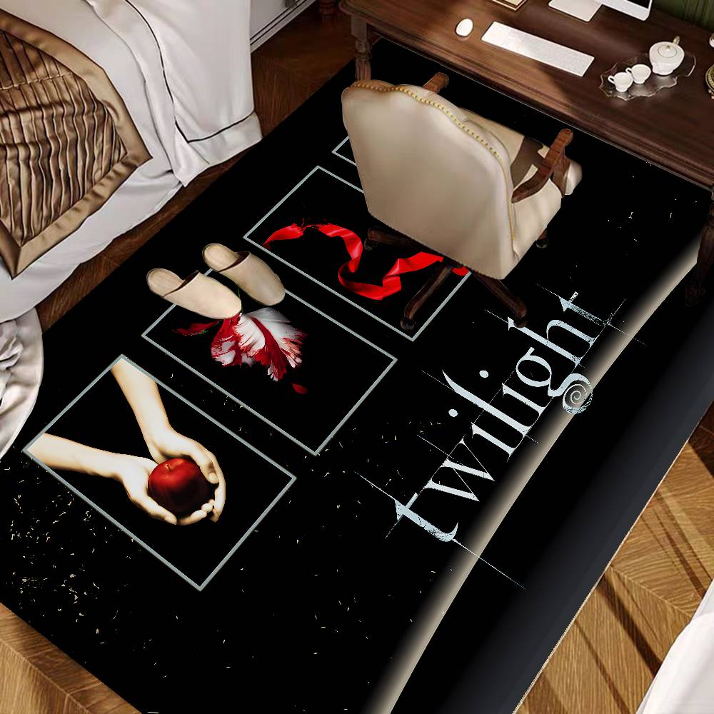 Vampir Fantasy Film T-Twilight Fußmatte Günstiger Rutschfest Modern Wohnzimmer Balkon Bedruckte Nachttischmatten
