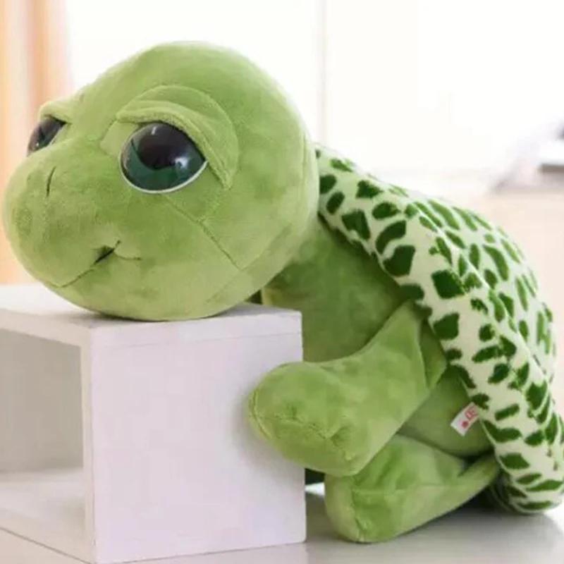Turtle Doll Throw Pillow Give Girls Gift Tanabata New Cute Cartoon Turtle Plush Toy Big Eye Turtle Plush Toy Children Toy Gift