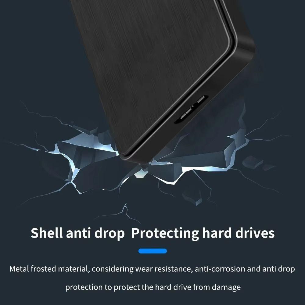 5Gbps Speed Hard Drive Box 2.5 Inch HDD Box New SSD External Hard Drive Case