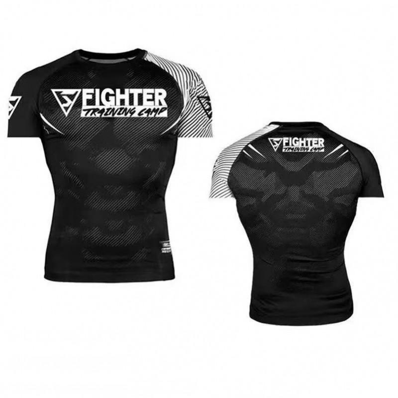 Breathable Quick Dry Cycling Jersey Set Men Women MMA Boxing Training Gym Workout Activewear