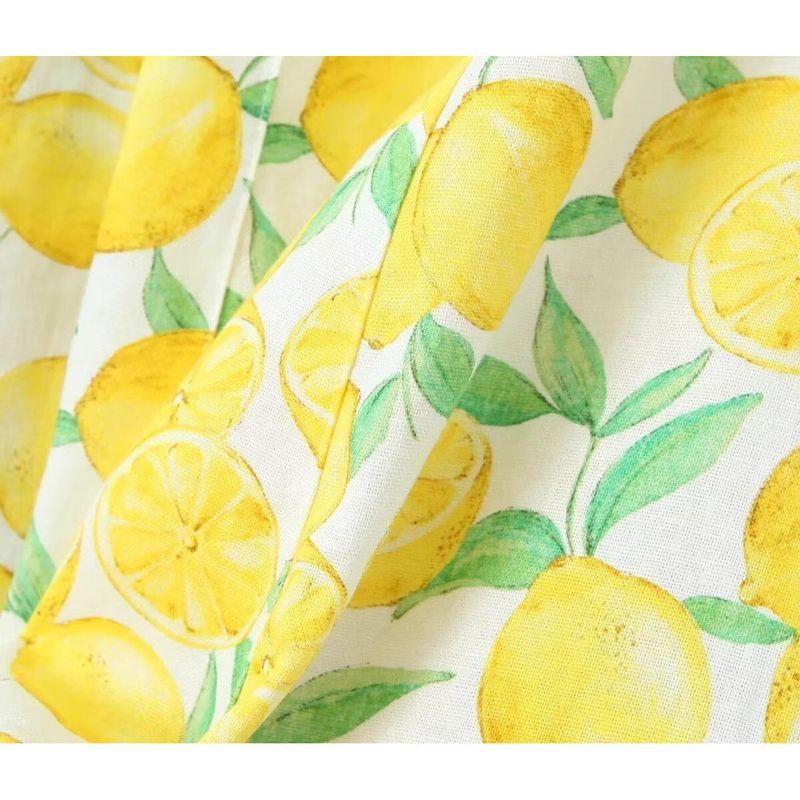 Kaslead New Women Clothes Western Style Fashion Blended Print Mini Dress 0387087