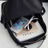 IELGY backpack female Korean version of the trendy Oxford cloth ladies backpack pure color versatile casual waterproof bag