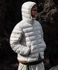 [City Leisure] Hooded Light Down Jacket [Stone White]